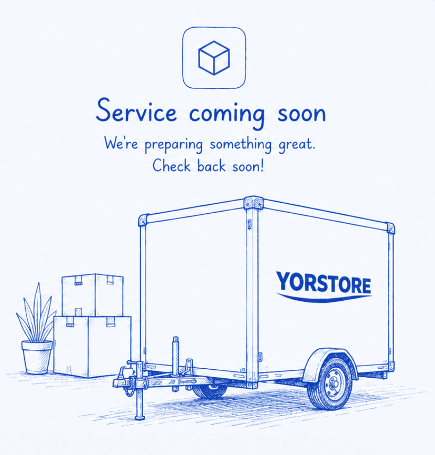 Mobile self storage trailer — Leeds, Harrogate and Wharfe Valley